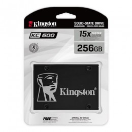SSD Kingston KC600 SATA3 2.5", 256GB (SKC600/256G)
