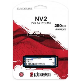 SSD Kingston NV2 PCIe 4.0 NVMe 250GB (SNV2S/250G)