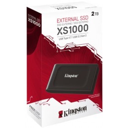 Xarici SSD Kingston XS1000, USB 3.2 Gen 2, 2TB (SXS1000/2000G)