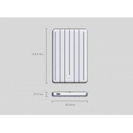 Xarici SSD Silicon Power Bolt B75 256GB Silver (SP256GBPSDB75SCS)