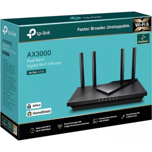 Wi-Fi router Tp-Link Archer AX55 - AX3000