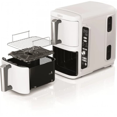 Air Fryer Ninja Double Stack XL / White (SL400EUWH) Bakida | Ultrastore.az