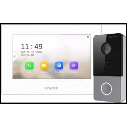 Комплект IP домофона HiWatch DS-D100IKWF (B) 