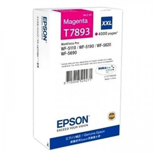 Картридж Epson T7893 Magenta (C13T789340)