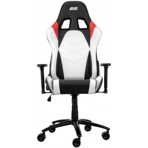 Oyun kreslosu 2E BUSHIDO White/Black (2E-GC-BUS-WT)