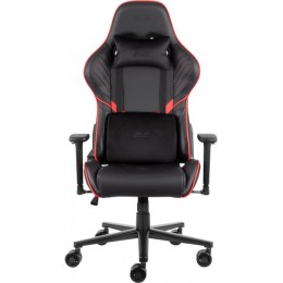 Oyun kreslosu 2E GAMING HIBAGON II, PU Leather, 3D-Armrests, black-red (2E-GC-HIB-BKRD)