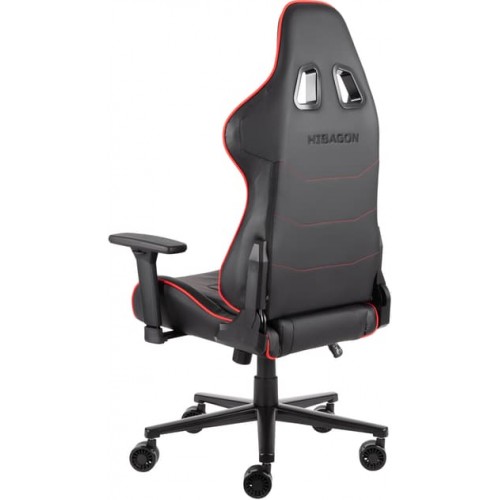 Oyun kreslosu 2E GAMING HIBAGON II, PU Leather, 3D-Armrests, black-red (2E-GC-HIB-BKRD)
