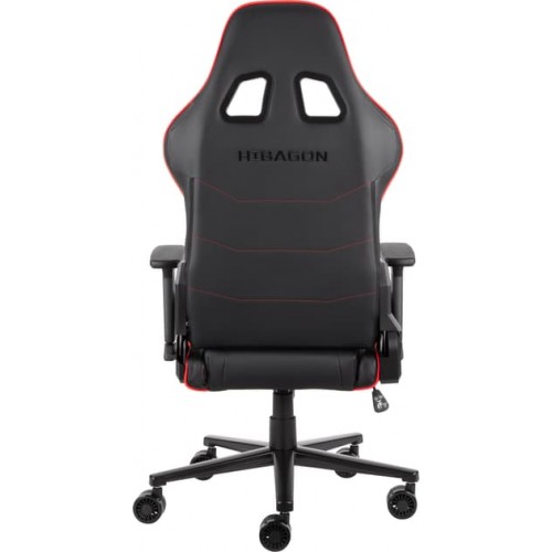 Oyun kreslosu 2E GAMING HIBAGON II, PU Leather, 3D-Armrests, black-red (2E-GC-HIB-BKRD)