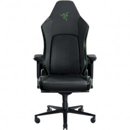 Oyun kreslosu Razer Iskur V2 EPU Leather, 4D-Armrests, black-green (RZ38-04900100-R3G1)