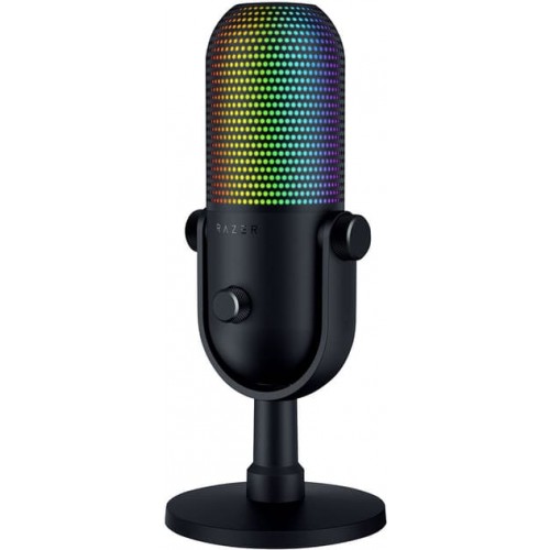 Mikrofon Razer Seiren V3 Chroma, Uni, RGB, USB-A, 2m, black (RZ19-05060100-R3M1)