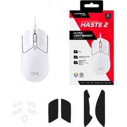 Siçan HyperX Pulsefire Haste 2 USB White (6N0A8AA)