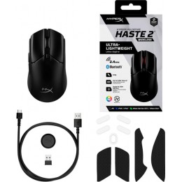 Siçan HyperX Pulsefire Haste 2 Wireless Black (6N0B0AA)