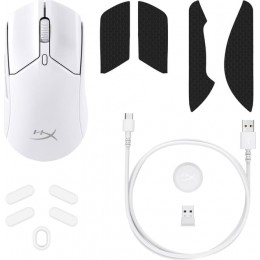 Siçan HyperX Pulsefire Haste 2 Wireless White (6N0A9AA)