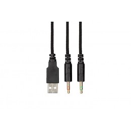 Игровая гарнитура 2E HG330 RGB 3.5 мм Black (2E-HG330BK)