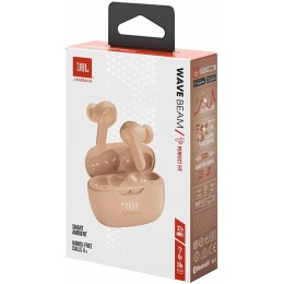 Simsiz qulaqlıq JBL Wave Beam Beige (JBLWBEAMBEG)