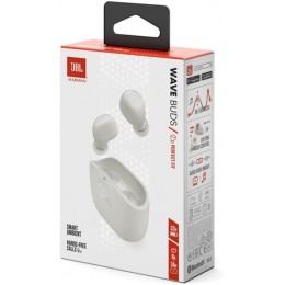 Simsiz qulaqlıq JBL Wave Buds White (JBLWBUDSWHT)