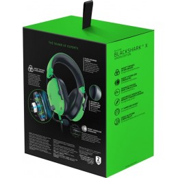 Oyun qulaqcığı Razer Blackshark V2 X 3.5mm Green (RZ04-03240600-R3M1)