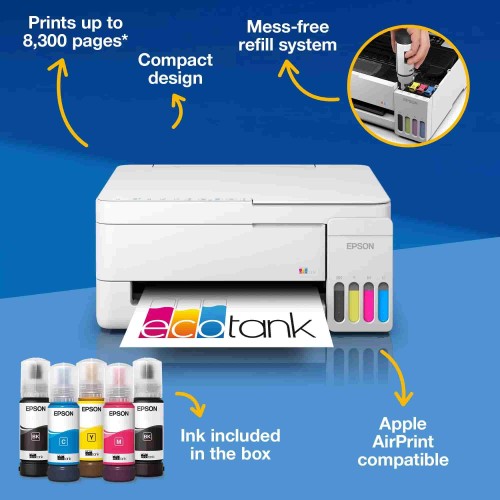 Принтер (МФУ) Epson EcoTank L3356 (C11CL62415)