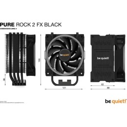 Кулер для процессора Be quiet! Pure Rock 2 FX Black (BK033)