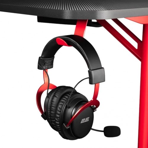 Стол компьютерный 2E OTOROSHI 2E-GT-OTO-BKRD, black-red