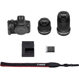 Fotoaparat Canon EOS R100 RF 18-45mm + RF55-210mm (6052C036)