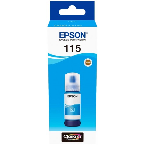 Mürəkkəb Epson 115 EcoTank Cyan (C13T07D24A)