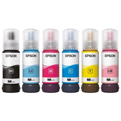 Mürəkkəb Epson 108 EcoTank Cyan (C13T09C24A)