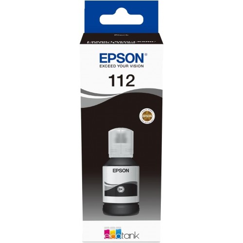 Mürəkkəb Epson 112 EcoTank Black (C13T06C14A)