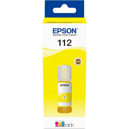Mürəkkəb Epson 112 EcoTank Yellow (C13T06C44A)