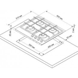 Bişirmə paneli De Luxe TG4 750231F-070