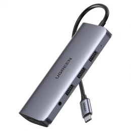 Multifunctional adapter Ugreen CM179 Gray (80133)