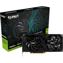 Видеокарта Palit GeForce RTX™ 4060 Ti Dual 8GB (NE6406T019P1-1060D)