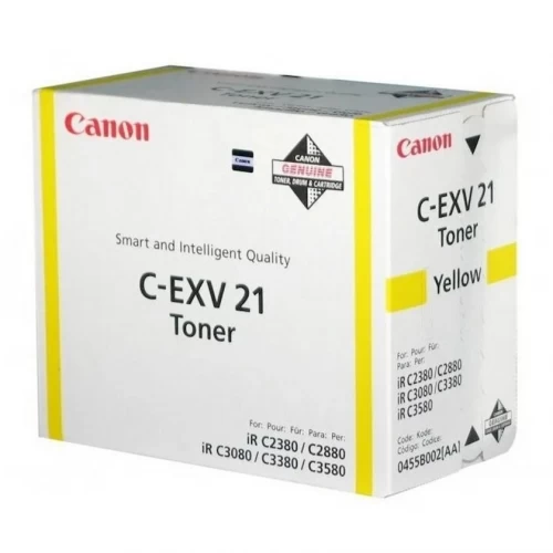 Тонер-картридж Canon C-EXV21 Yellow (0455B002)