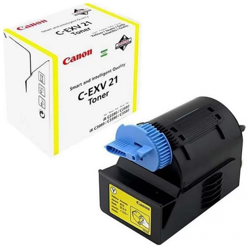 Тонер-картридж Canon C-EXV21 Yellow (0455B002)