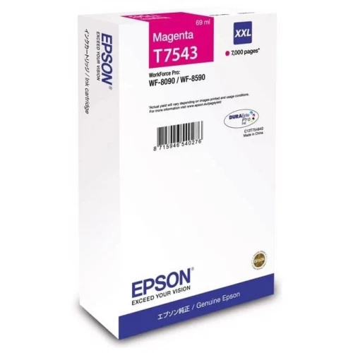 Картридж Epson T7543 Magenta (C13T754340)