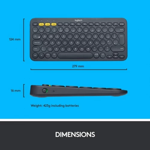 Klaviatura Logitech K380 Multi-Device Bluetooth (920-007584)