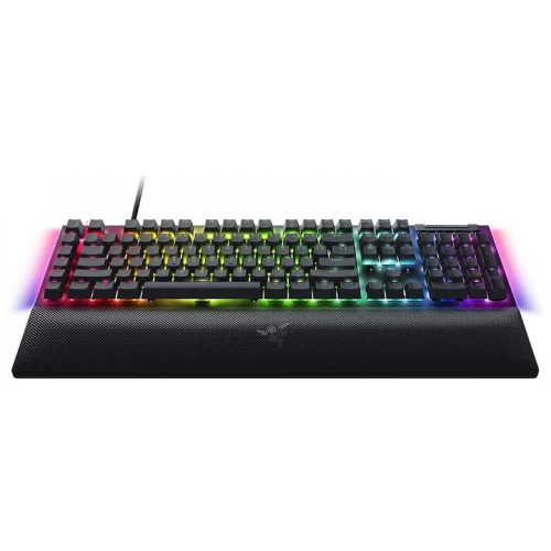 Oyun klaviaturası Razer BlackWidow V4, 114key, Yellow Switch, USB-A, EN/RU, RGB, black (RZ03-04692500-R3R1)