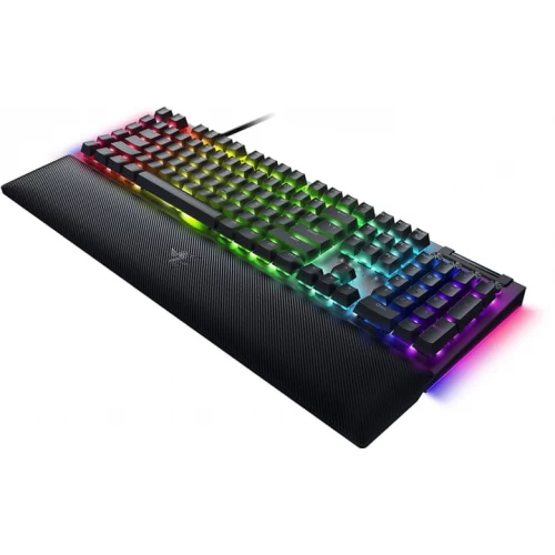 Oyun klaviaturası Razer BlackWidow V4, 114key, Yellow Switch, USB-A, EN/RU, RGB, black (RZ03-04692500-R3R1)