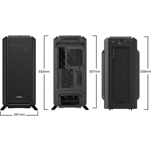 Korpus (Case) be quiet! Silent Base 802 Window Black (BGW39)