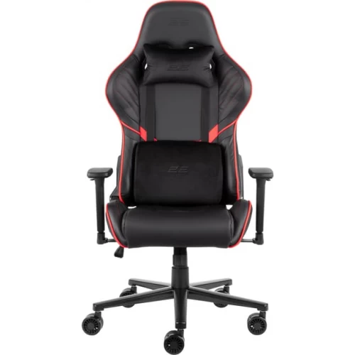 Oyun kreslosu 2E GAMING HIBAGON II, PU Leather, 3D-Armrests, black-red (2E-GC-HIB-BKRD)