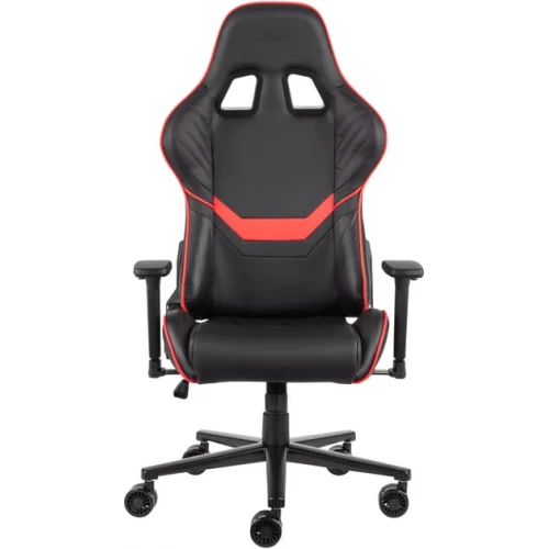 Oyun kreslosu 2E GAMING HIBAGON II, PU Leather, 3D-Armrests, black-red (2E-GC-HIB-BKRD)