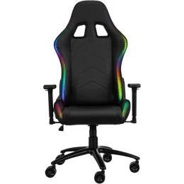 Oyun kreslosu 2E Ogama RGB Black (2E-GC-OGA-BKRGB)