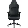 Oyun kreslosu Razer Iskur V2 EPU Leather, 4D-Armrests, black-green (RZ38-04900100-R3G1)