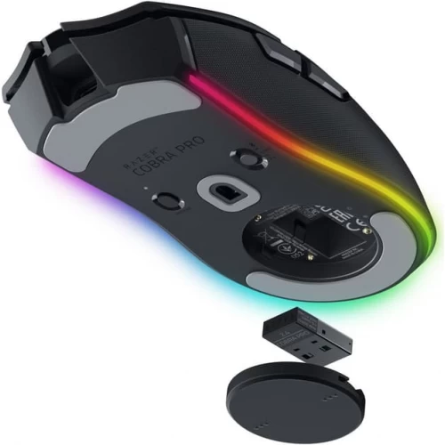 Мышь Razer Cobra Pro, RGB, USB-A/WL/BT, black (RZ01-04660100-R3G1)
