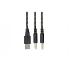 Oyun qulaqcığı 2E HG300 LED 3.5mm Black (2E-HG300BK)