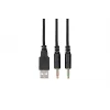 Игровая гарнитура 2E HG330 RGB 3.5 мм Black (2E-HG330BK)