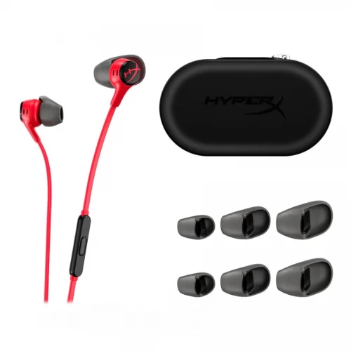 Беспроводные наушники HyperX Cloud Buds Red (4P5H7AA)