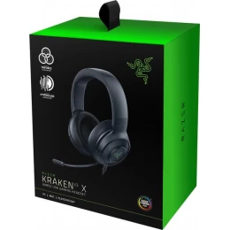 Игровая гарнитура Razer Kraken V3 X, 7.1, USB-A, RGB, 1.8m, black (RZ04-03750300-R3M1)