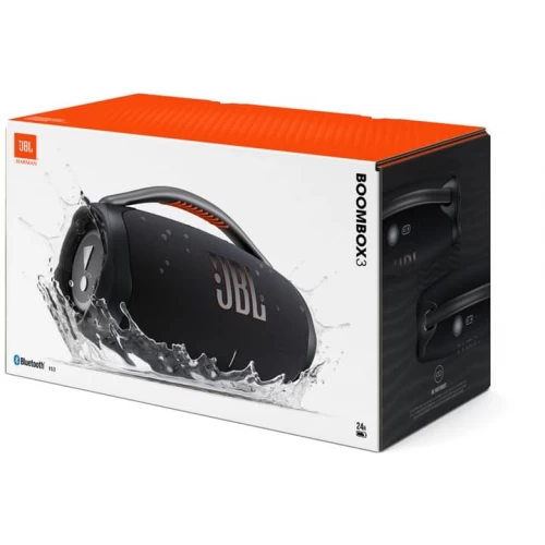 Portativ dinamik JBL Boombox 3 Black (JBLBOOMBOX3BLKUK)