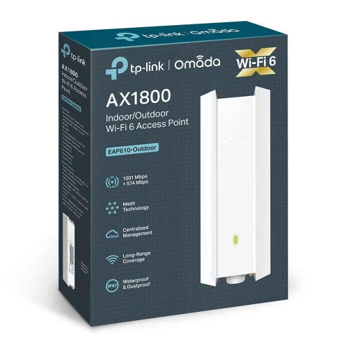 Точка доступа Wi-Fi Tp-Link EAP610-Outdoor (AX1800)